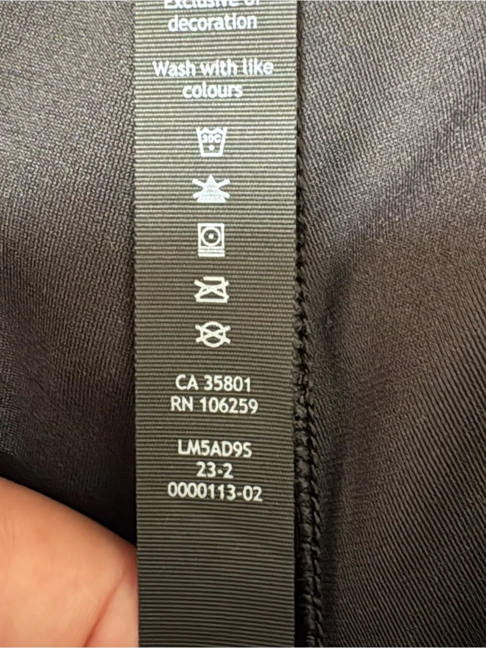 Lululemon ABC Classic Fit Trouser Warpstreme Mens Size 32x30 Black